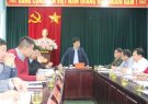  Bí thư Thị uỷ Nguyễn Văn Khiên làm việc với Đảng uỷ phường Lam Sơn