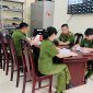 Công an xã tổ chức Hưởng ứng Ngày sách và Văn hóa đọc Việt Nam năm 2023
