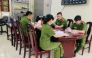 Công an xã tổ chức Hưởng ứng Ngày sách và Văn hóa đọc Việt Nam năm 2023
