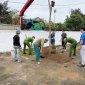Chi đoàn Công an xã góp phần xây dựng nông thôn mới kiểu mẫu tại thôn Phúc Ngán Vải năm 2022
